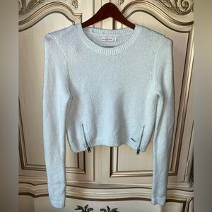 Abercrombie & Fitch Light Weight Sweater Cropped Mint Green Size Small